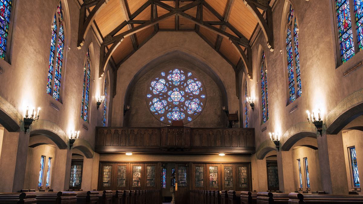 Morris Chapel East Stained Glass